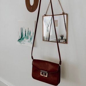 Marc Jacobs Maroon Leather Wallet/Purse